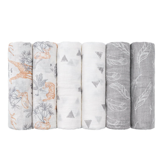 Muslin swaddle blankets for newborns