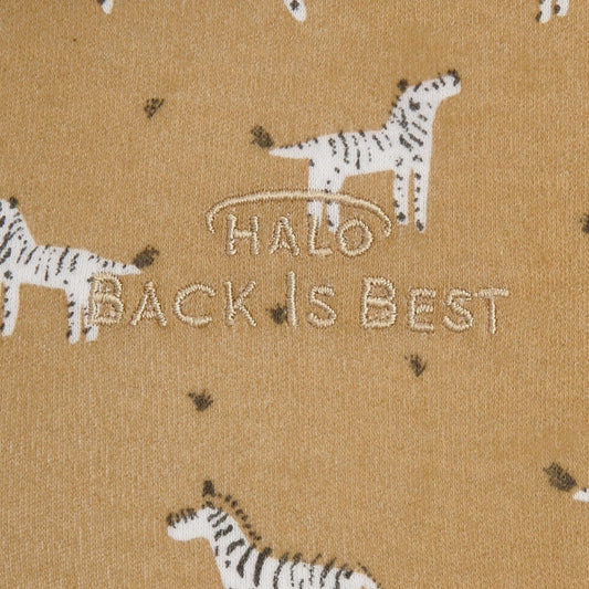Halo® Sleepsack® Swaddle, 100% Cotton, Serengeti Zebras, Newborn, Unisex, 0-3 Months