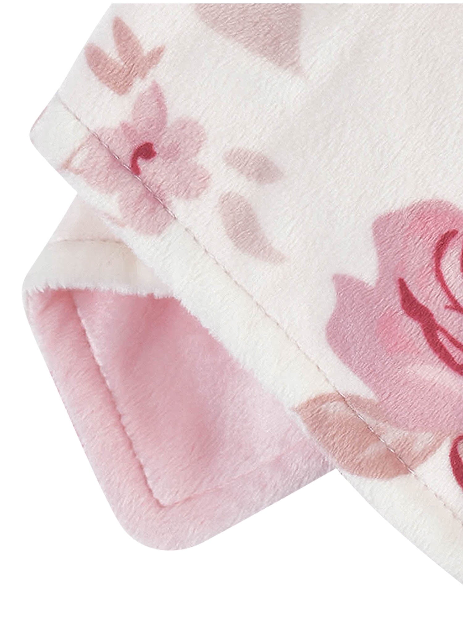 Modern Moments by Gerber Baby & Toddler Girl or Boy Plush Security Blanket, Pink Bear