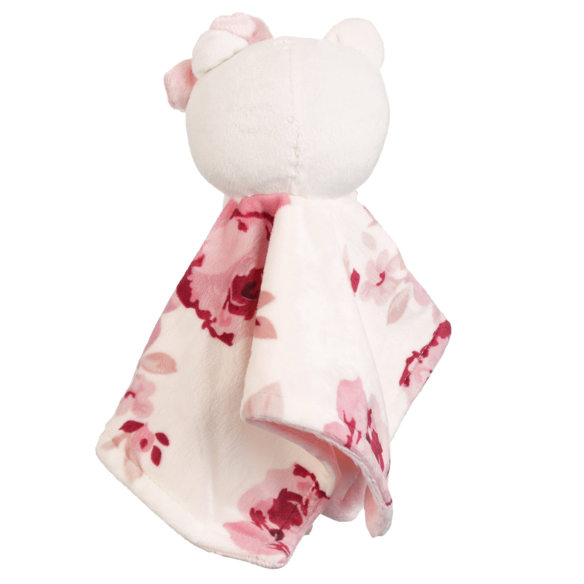 Modern Moments by Gerber Baby & Toddler Girl or Boy Plush Security Blanket, Pink Bear