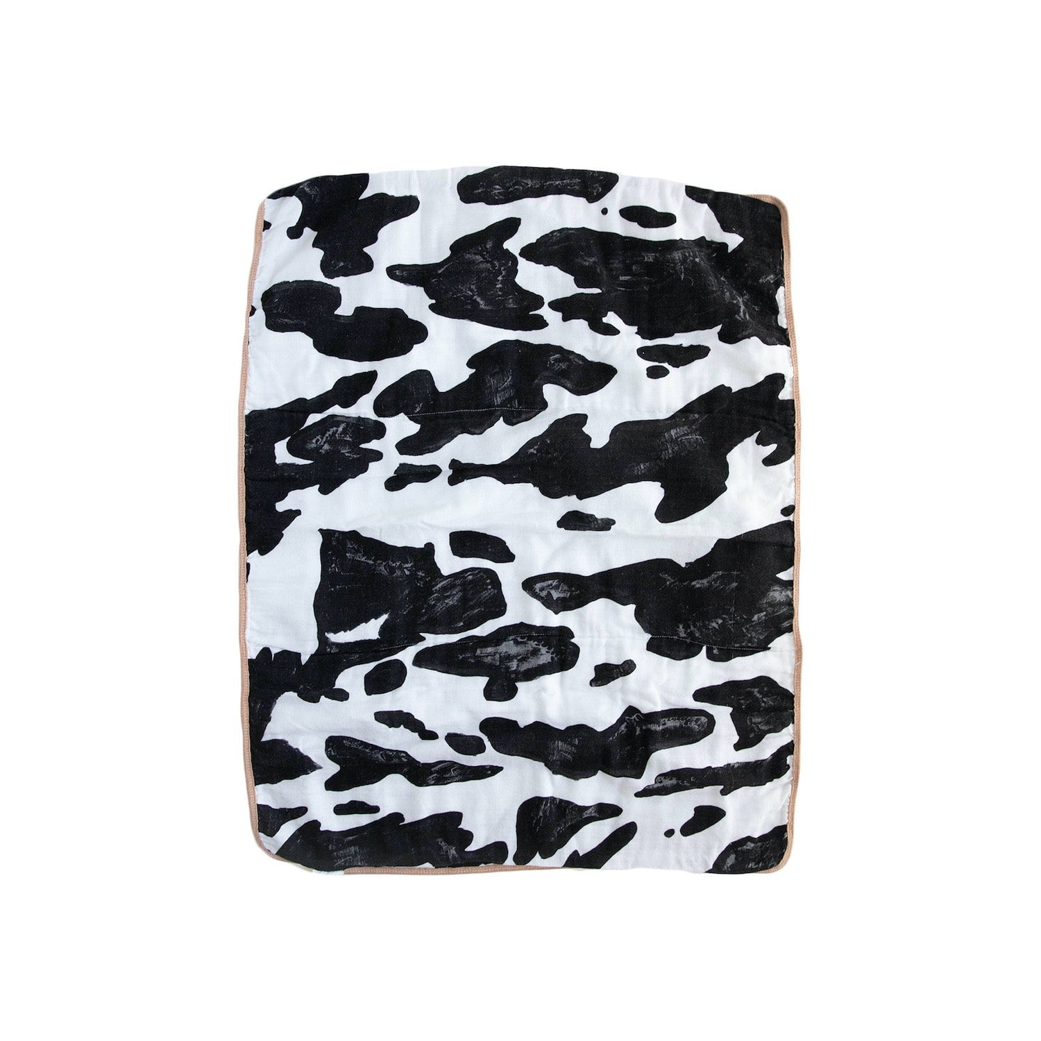 Red Rovr 100% Organic Cotton Muslin Quilted Infant Blanket, Unisex, Howdy Horse