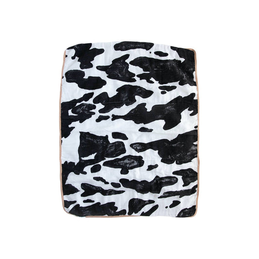 Red Rovr 100% Organic Cotton Muslin Quilted Infant Blanket, Unisex, Howdy Horse