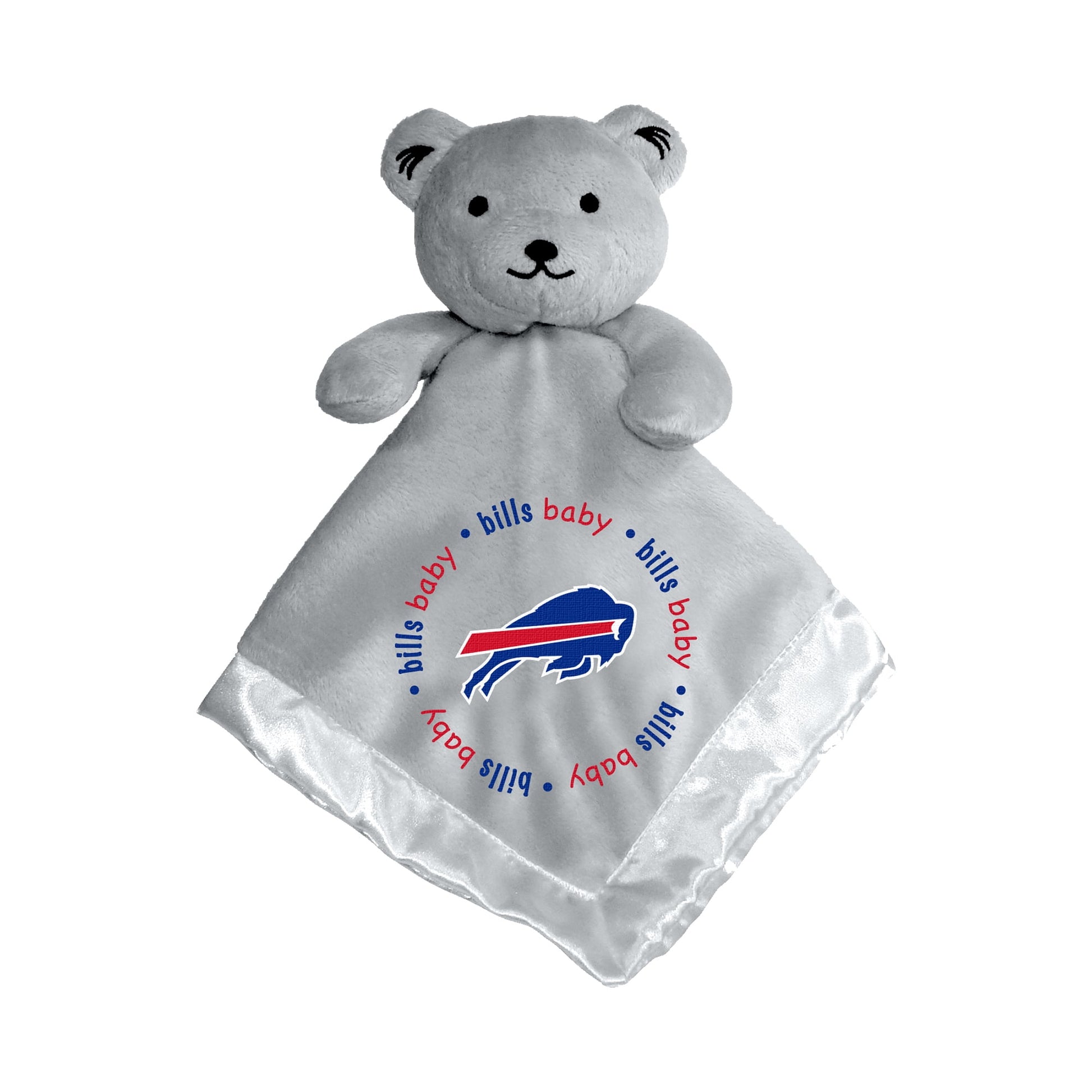 NFL Baby Security Blanket - Officially Licensed Buffalo Bills Bear Baby Blanket, Stuffed Animal