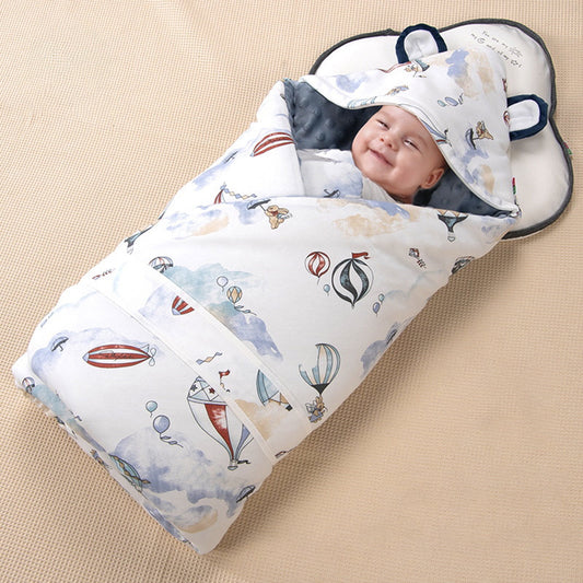 WQJNWEQ 1-12M Newborn Baby Sleeping Bag Mute Swaddling Cloth Thin Sleeper Cape Blanket Womens Fahion Essentials Mother's Day