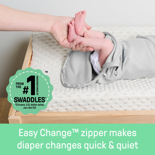 SwaddleMe by Ingenuity Easy Change Swaddle - Little Bees