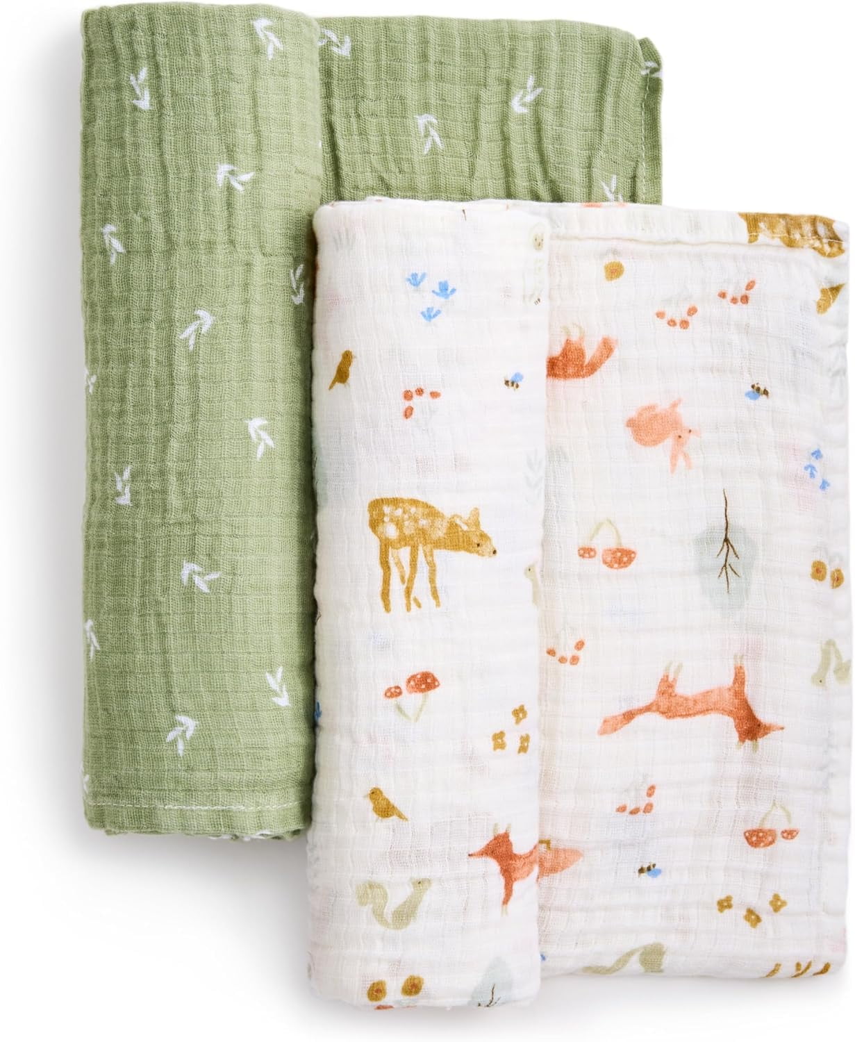 aden + anais essentials cotton muslin swaddle blanket 2 pack